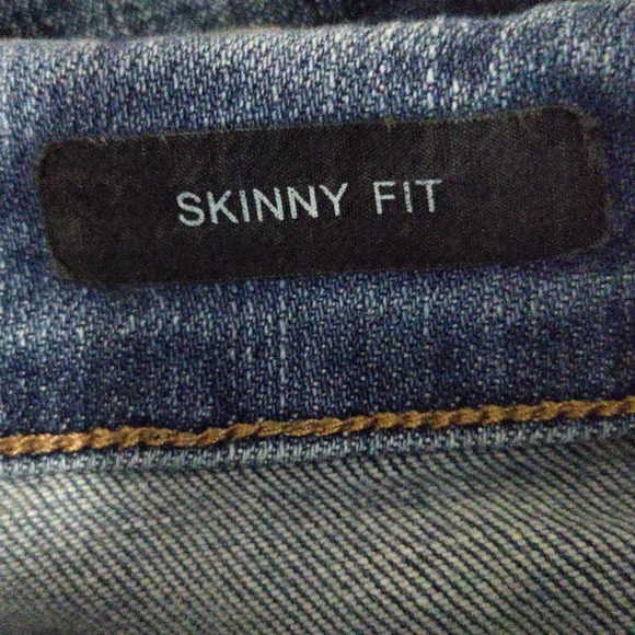 Judy Blue High Rise Knee Destroyed Denim Skinny Jeans Size 18W - Picture 4 of 6